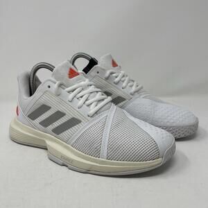 Adidas Mens Size 7.5 Courtjam Bounce Tennis Shoes Pickleball Sneakers H67702